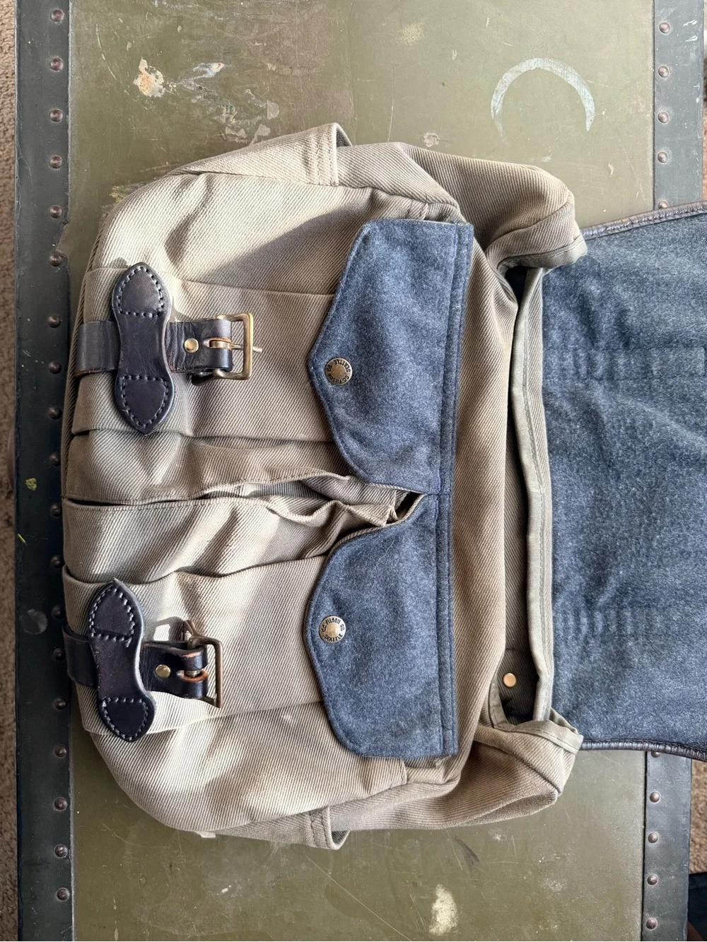 Vintage Filson X J Crew Medium Field Bag
